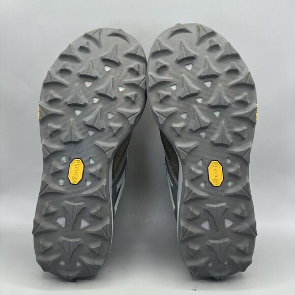 Merrell Womens Zion Waterproof WP Hiking Trail Sneakers Green Leather Size 9.5 - Picture 8 of 10